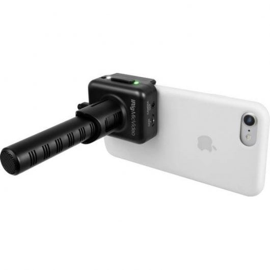 Microfone IK MULTIMEDIA iRig Mic Video Preto IK Multimedia - Microfones - microfone, vídeo, preto