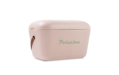 Geleira Polaris 20L Rosa Nudo e Verde (Recondicionado Como Novo) POLARBOX - Roupa - geladeiro, retro vintage, isolamento térmico, tampa mesa, polipropileno, espanha