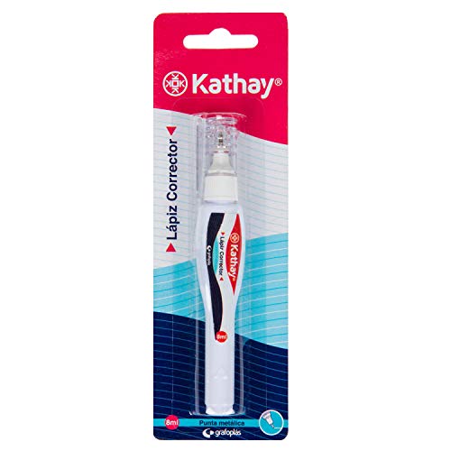 Lápis Correctores KATHAY 86030700 (Branco) Grafoplas del Noroeste,S.A. - Correção de fluídos, canetas e fitas - correção, ponto fino, tinta lavável