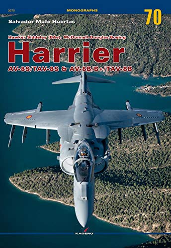 Livro Hawker Siddeley (Bae), Mcdonnell-Douglas/Boeing Harrier Av-8S/Tav-8S & Av-8B/B+ de Tomcat Salvador Mafe Huertas - Livros - livro, hawker siddeley, mcdonnell-douglas, boeing, harrier