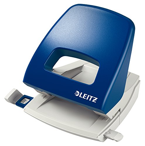 Furador LEITZ NeXXt (Capacidade: 25 folhas) Leitz - Perfuradores de papel - 25 folhas, 80g/m², direct impact, remoção de agulhas