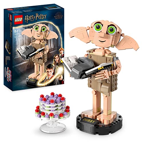 LEGO Harry Potter: Dobby the House Elf - 76421 (Idade mínima: 8) LEGO - Brinquedos - lego, Harry Potter, dobby, Casa dos Elfos