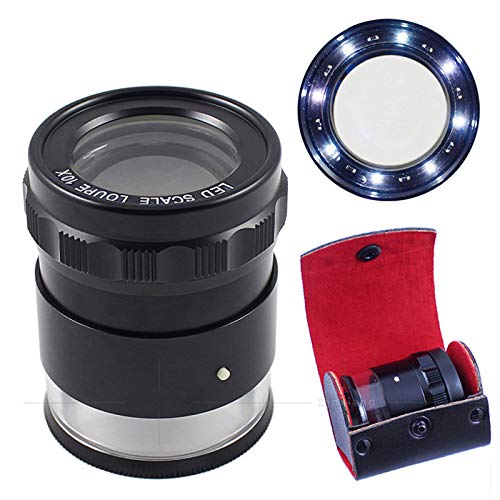 Lupa Led 10X Joyeria ENJOHOS (Bateria Recarregável - Até 5 Horas) ENJOHOS - Lupas - led, 10x, bateria recarregável, compacta