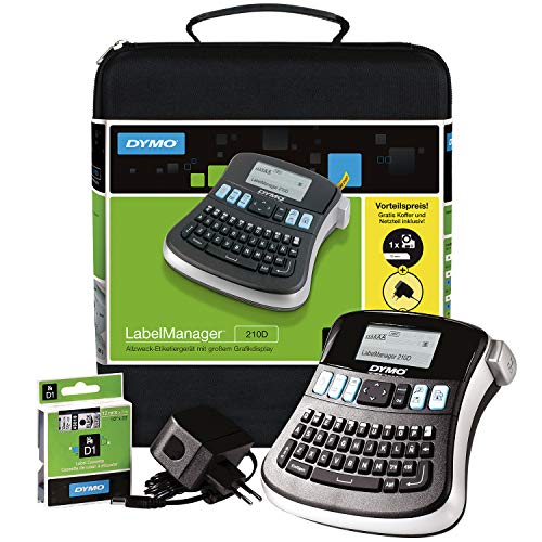 Impressora de Etiquetas DYMO 210D Kit Case Ref DYMO - Rotuladoras - etiquetas, fácil de usar, versátil