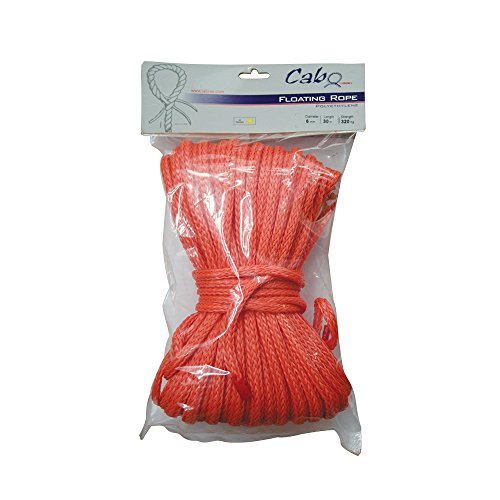Cabo de flutuação lalizas 70260 laranja 8 mm (Recondicionado Como Novo) Lalizas - Cabos de reboque para esportes aquáticos - flutuacao, laranja, 8 mm