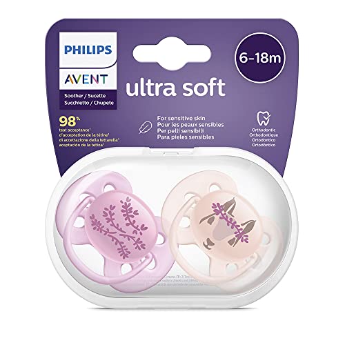 Chucha PHILIPS AVENT Ultra Soft (0-6 meses) Philips - Chupetas e mordedores - ultra-soft, silicone, 0-6 meses, ergonômico