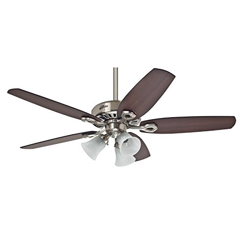 Ventoinha de Teto HUNTER Builder Plus (5 velocidades - 132.2 cm) Hunter Fan - Ventiladores de teto - 65 W, 132.2 cm, 3 luzes, whisperwind, reversível