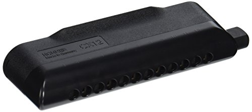Harmónica Hohner CX-12 | Preto, Cinzento (Instrumento Musical) Hohner - Acessórios para instrumentos musicais e orquestra - preto, cinzento, plástico, hohner