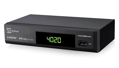 Descodificador TELE SYSTEM 4020 (DVB-T - Full HD) TELE System - Áudio - dvb-t, full hd