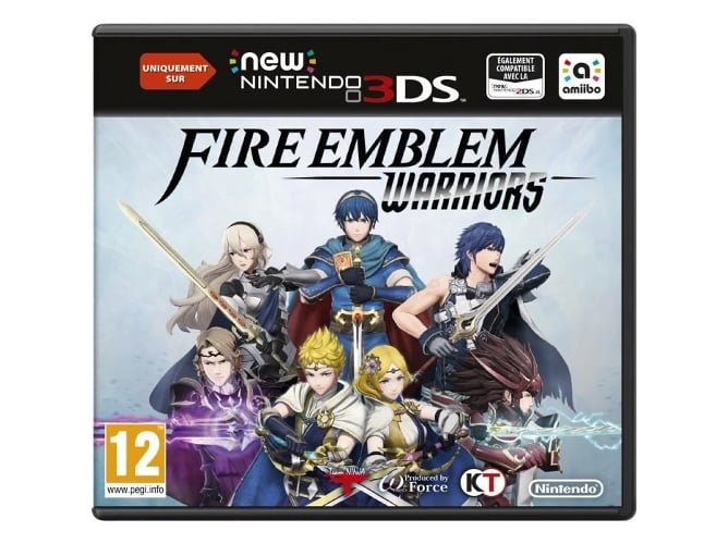 Jogo Nintendo 3Ds Fire Emblem Warriors (Inglês - Europa) Nintendo - Software de jogos de vídeo - nintendo 3ds, fire emblem warriors, marth, xander, corrin, ação