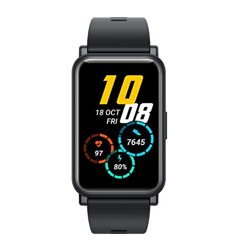Relógio Desportivo HONOR Watch ES (Bluetooth - Até 9 dias de autonomia - Preto) HONOR - Óculos inteligentes - bluetooth, 9 dias, preto, desportivo
