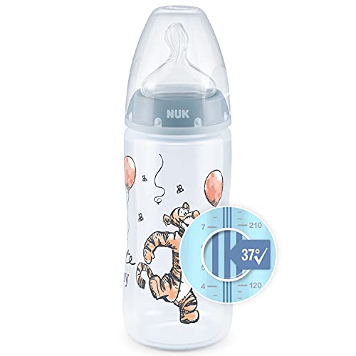 Biberão NUK First Choice + Azul 300 Ml (Recondicionado Como Novo) MAPA - Biberões - biberão, nuk, first choice, azul, 300 ml