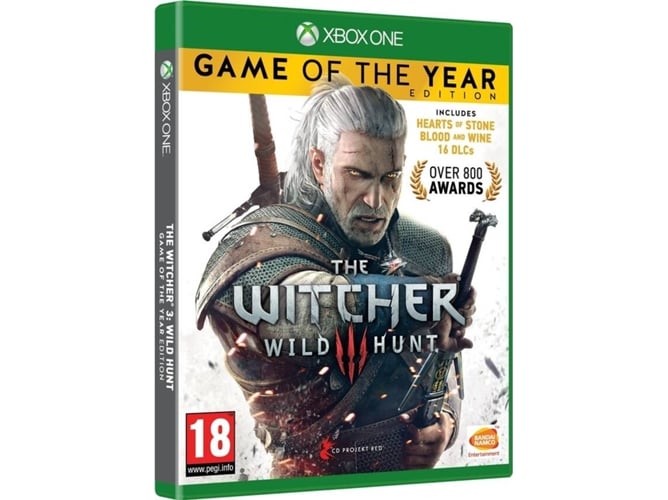 Jogo Xbox One The Witcher 3: Wild Hunt (M18) Bandai Namco Ent Uk Ltd - Software de jogos de vídeo - xbox one, m18, rpg, goty