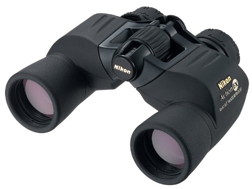 Binóculos NIKON ACTION EX 8x40 CF (Preto) Nikon - Binóculos - 8x40, lentes brilhantes, robusto, multicapa