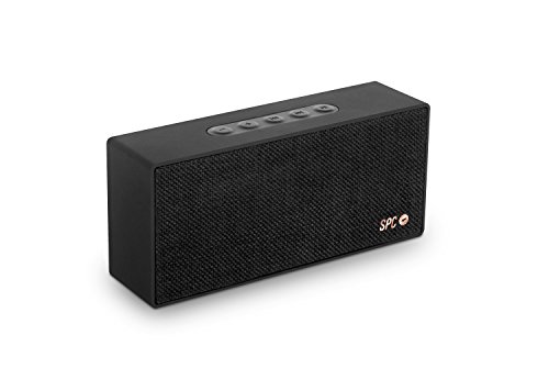 Coluna Bluetooth SPC Bang (Preto - 2 x 4 W) SPC - Alto-falantes - bluetooth, 2 x 4 W, preto