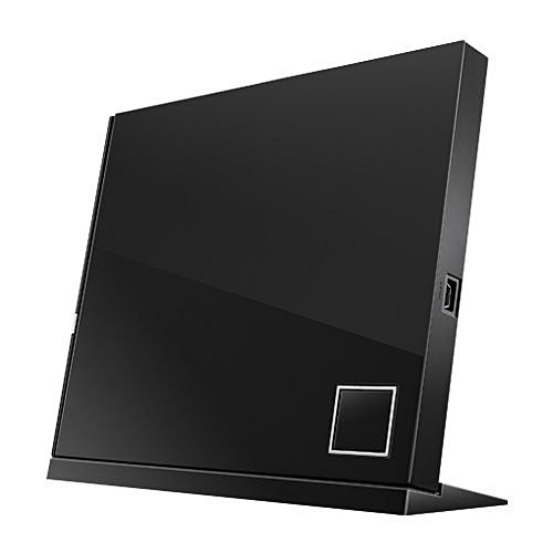 Drive Ótica Externa ASUS SBC-06D2X-U (USB - Preta) ASUS - Unidades ópticas - usb, combo drive, windows 7, vista