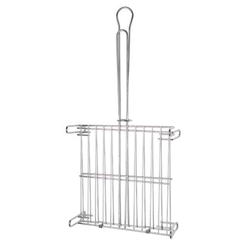 Grelhador de Placas SATURNIA Steamy Double Grill 5 SATURNIA - Acessórios para churrasco ao ar livre - grelhador, placas, saturnia, steamy double grill 5, medidas 45x45 cm, acabado cromado
