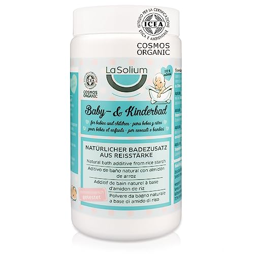Bio Rice Starch Powder Baby Bath 200 G Sarenius GmbH - Banho e corpo - babá, 200 g, pó de amido de arroz