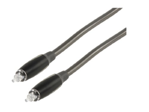 Cabo Fibra Ótica VALUELINE (Toslink - 3 m - Preto) Valueline - Cabos de áudio e vídeo - fibra ótica, toslink, 3m, preto