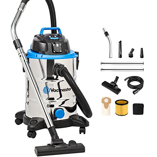 Aspirador VÁCMASTER VM-ASPIRADOR (Capacidade: 30 L - 1.5 L/s) VACMASTER - Aspiradores - 30 L, 1,5 L/s, 1500 w, aço inoxidável