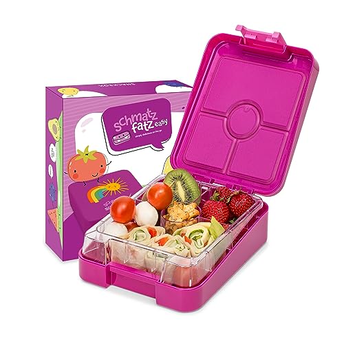 Lancheira SCHMATZFATZ Easy (Rosa - 10 x 15.5 x 7 cm) SCHMATZFATZ - Utensílios de mesa - lancheira, schmatzfatz, easy, rosa, compartimentos, refeições