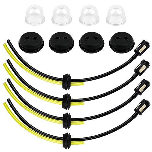 Filtro de Gásolina NVIYAM 4 Peças (Universal) NVIYAM - Acessórios para aparadores de erva - universal, 4 peças, caucho, amarelo