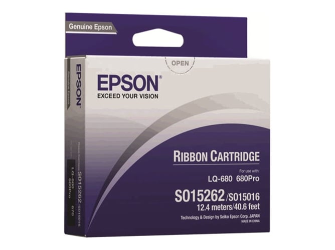 Cartucho de tinta original EPSON C13S015262 Epson - Fitas para impressora - preto, epson lq-1060, epson lq-2500, c13s015262