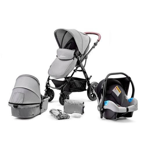 Carrinho de Bebé KINDERKRAFT 3 em 1 Moov KINDERKRAFT - Móveis para bebês e crianças pequenas - 3 em 1, moov