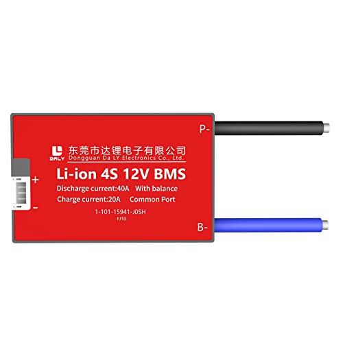 Controlador de Bateria DALY BMS 4S 12V 40A Li-Ion Dongguan Daly Electronics Co., Ltd - Termopares e termopilhas - 40 A, 12V, Li-Ion, 4S