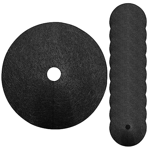 Anéis Anti-Herbas 20 Pcs Disco Mantillo para Árvores e Plantas Kelburn - Eletrodomésticos - anti-herb, disco, 20 pcs, árvores, plantas