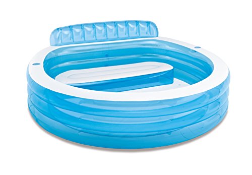 Piscina Insuflável INTEX Family (Azul - 2.24 x 2.16 x 0.76 m) INTEX - Piscinas - insuflável, familiar, azul, 2.24x2.16x0.76m