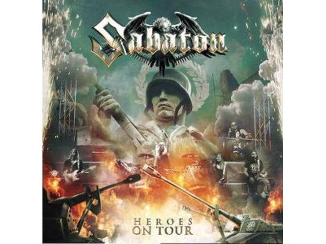 DVD Sabaton - Heroes On Tour (Edição em Espanhol) NUCLEAR BLAST - Música e gravações de som - dvd, sabaton, heroes on tour, edição espanhola