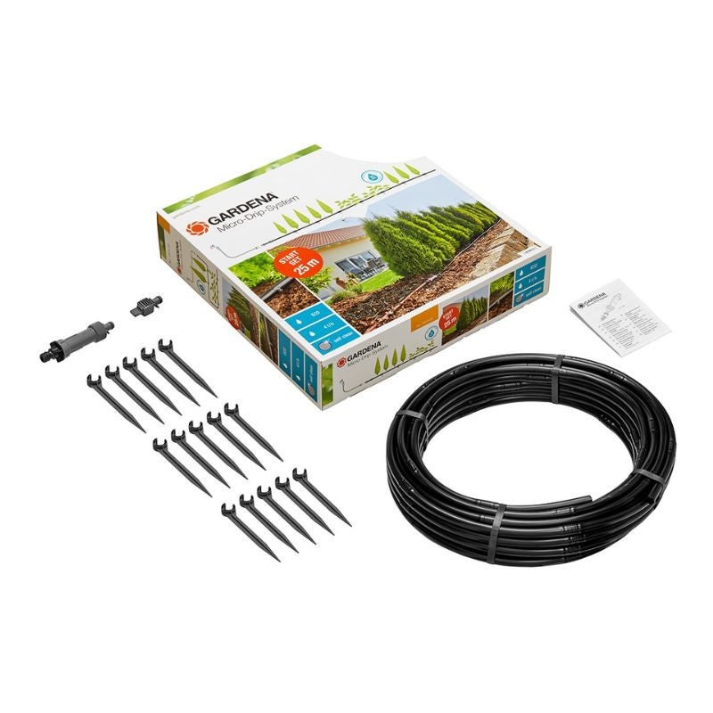 Conjunto de Rega Gota a Gota GARDENA 13011-20 Gardena - Mangueiras de jardim - rega gota a gota, tubo de rega, suportes de tubo, redução de pressão