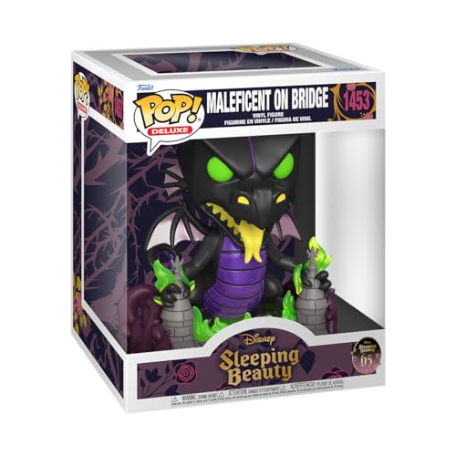Figura FUNKO Pop! Deluxe: Maleficent On Bridge Funko - Bonecos de ação e brinquedo - figura, funko pop deluxe, maleficent on bridge, pvc, altura 10 cm