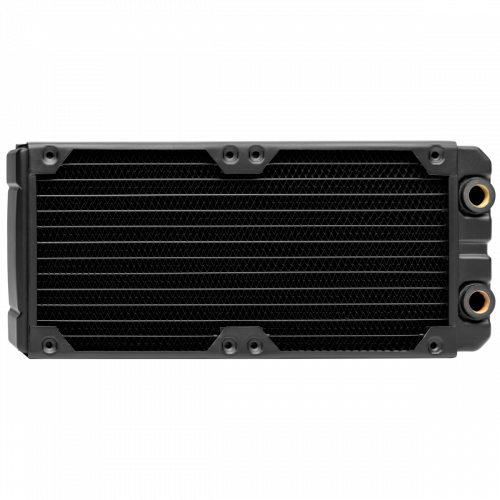 Radiador de Arrefecimento Líquido Corsair XR7 240 mm Preto Corsair - Peças de refrigeração de sistema de computador - 240 mm, preto, alumínio, bloco de rádio