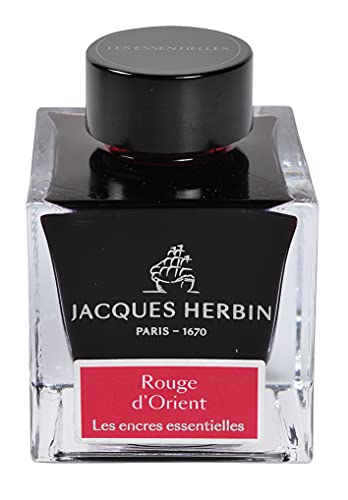 Tinteiro JACQUES HERBIN 13169JT Vermelho Oriental Clairefontaine Rhodia - Cartuchos de toner e jato de tinta - vermelho oriental, epson stylus photo rx700, jato de tinta