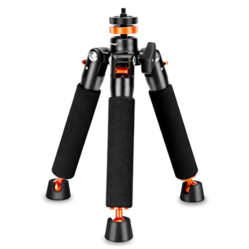 Tripé KOLEHAODA Mini Tripode com 1/4 e 3/8 koolehaoda - Tripés e monopés - mini tripé, 1/4 e 3/8, altura máxima, 10 kg, pega de transporte