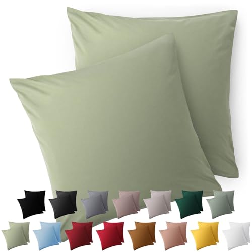 Capa de Almofada BLUMTAL (Verde - 65x65 cm) Everbrent - Fronhas e almofadas - poliéster, microfibra, 65x65 cm, lavável