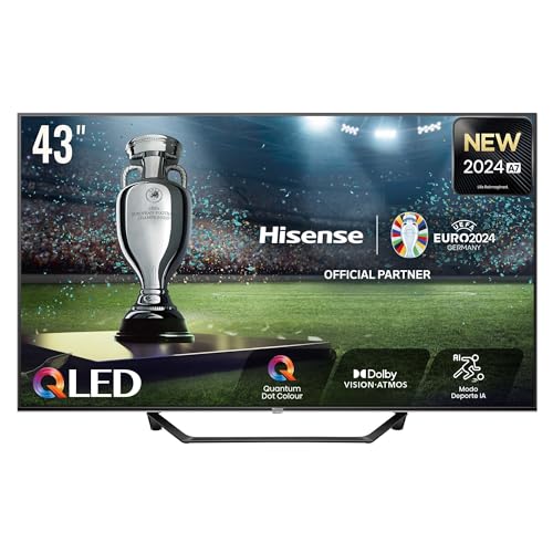 TV HISENSE 43A7NQ (LED - 42.5'' - 109 cm - 4K Ultra HD - Smart TV) Hisense - Televisores - led, 42.5 polegadas, 4k ultra hd, smart tv