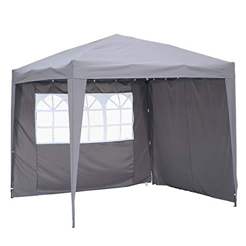 Tenda de Campismo ANGEL LIVING (Branco - Algodão e Poliéster - 250 x 250 cm) Angel Living - Móveis de exterior - 250x250 cm, algodão poliéster, paredes laterais, janela