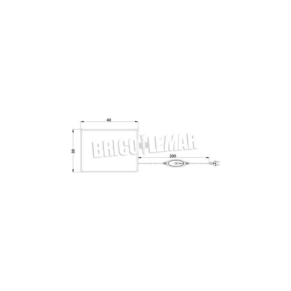 Almofada Térmica PEKATHERM U20T (40x30cm) PEKHATHERM - Almofadas térmicas - térmica, 40x30cm