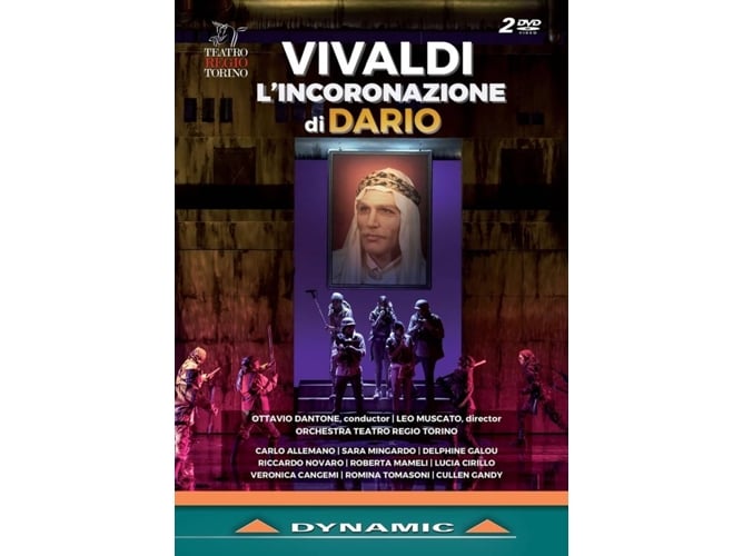 DVD Teatro Regio Torino - L'incoronazione di Dario (1 CDs) Dynamic - Dvds de filmes e programas de televisão - dvd, teatro regio torino, l'incoronazione di dario, cds