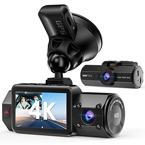Dashcam VANTRUE N2S (4K - 1440p - Preto) VANTRUE - Segurança e proteção para veículos - dashcam, vantrue n2s, 4k, 1440p, preto