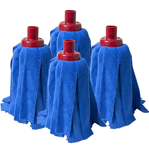 Conjunto de 4 Esponjas para Mopa LIONELO Fregola - Cabeças de esfregão e recargas - 4 esponjas, viscosa, poliéster, reduz químicos