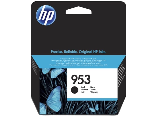 Tinteiro HP 953 Original Preto (C2H90AE) HP - Cartuchos de toner e jato de tinta - preto, HP 953, original, 23.5 ml