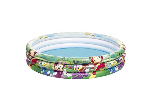 Piscina Insuflável BESTWAY Mickey Mouse (122 x 25 cm) Bestway - Piscinas - 100 litros, vinil resistente, ânulos, válvula de segurança