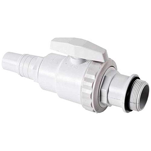 Conjunto de válvulas de fecho e rosca de 1/4 de volta + extremo em forma de canal para 32/38 mm Gre - Válvulas de encanamento - válvula, fecho, rosca, canal, compatível
