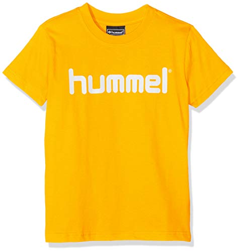 T-shirt para Homem HUMMEL Hmlgo Kids Cotton Logo Azul para Futebol (152 cm) HUMMEL - Camisas e tops - homem, futebol, 152 cm, azul