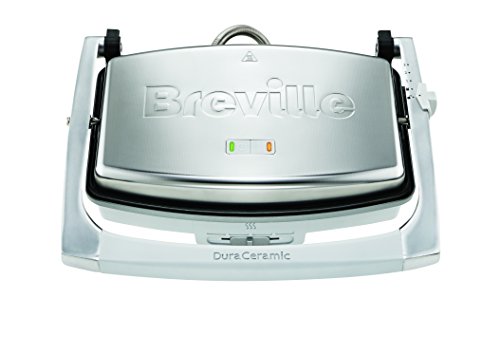 Grelhador de Placas BREVILLE VST071X (1000 W) Breville - Sanduicheiras - 1000 W, preto prateado, aço inoxidável
