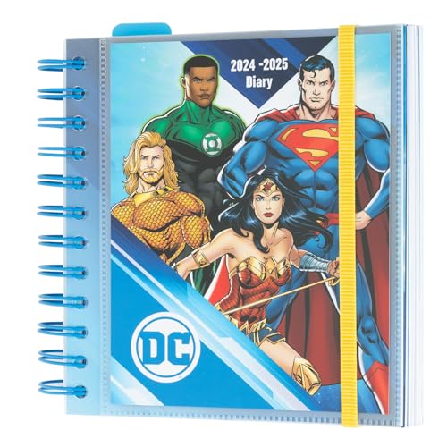 Agenda Escolar ERIK EDITORES DC (2024/2025 - Diário - 14.8x20cm) Grupo Erik - Calendários, organizadores e planejadores - escolar, diário, 14.8x20cm